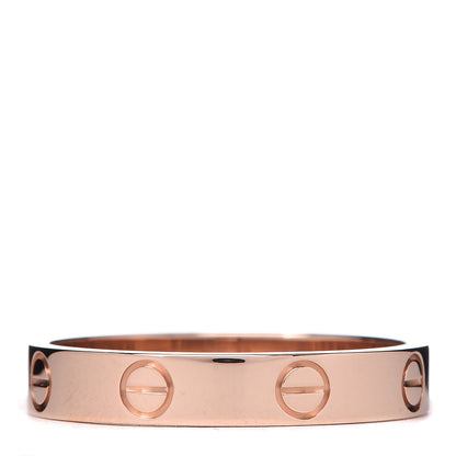 Cartier 18K Pink Gold 3.5mm LOVE Wedding Band Ring 57 8 3 of 5