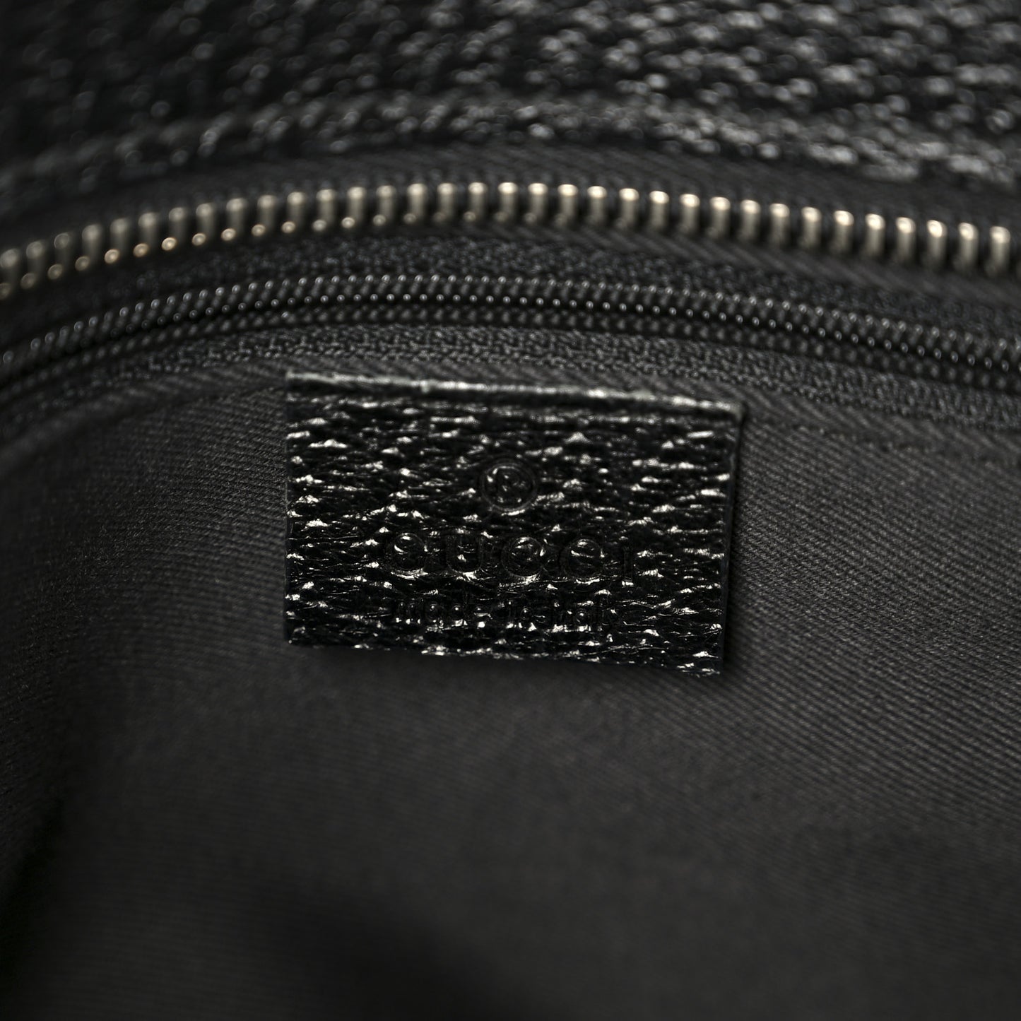 Monogram Shoulder Bag Black
