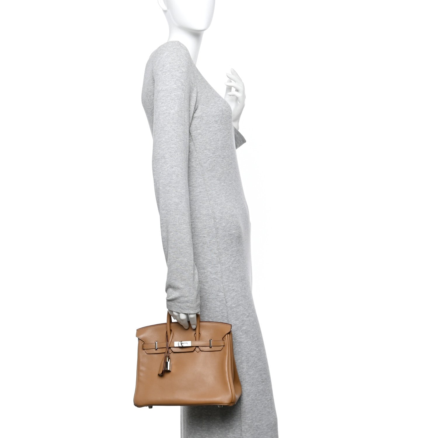 Hermes Swift Birkin 25 Biscuit 3 of 21
