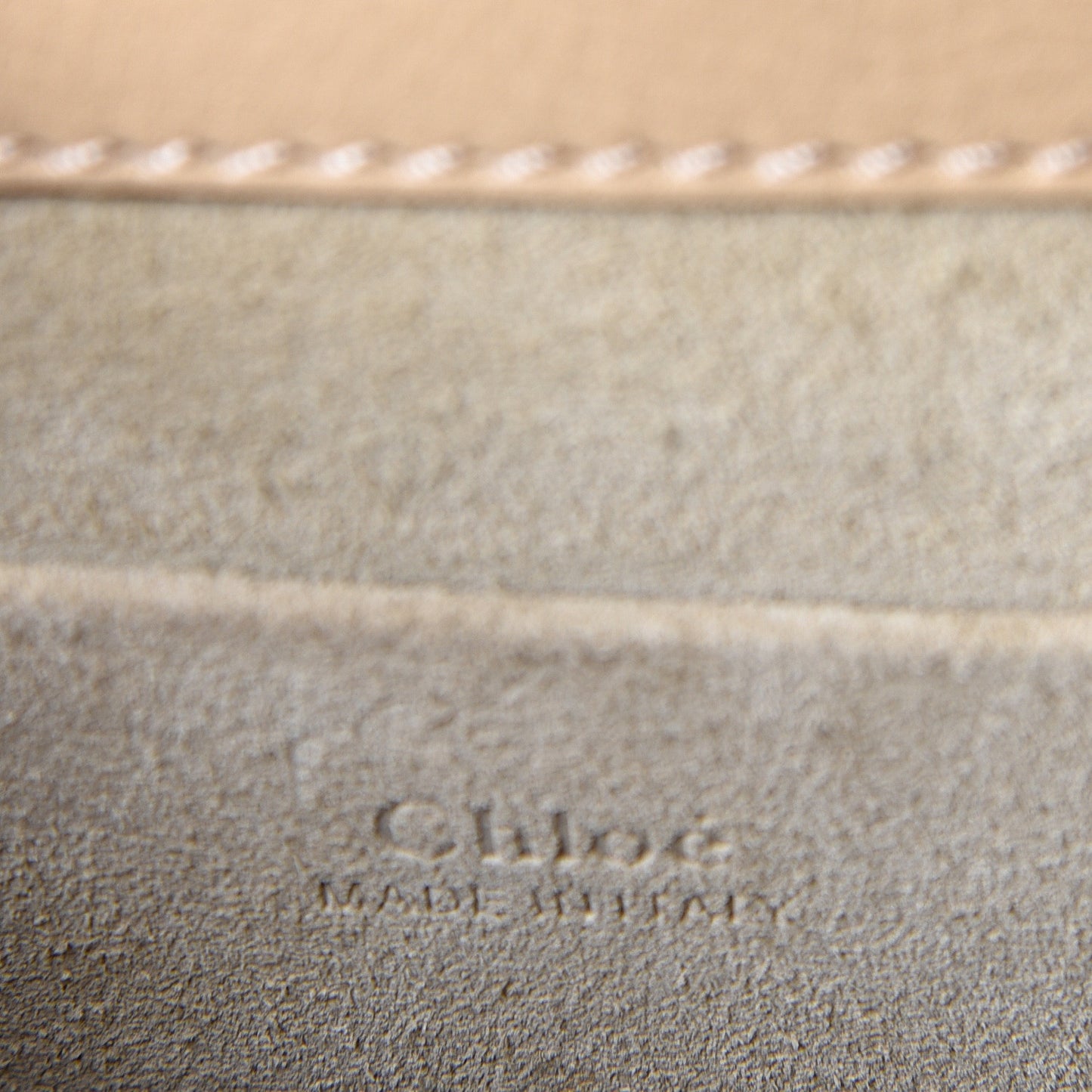 Metallic Calfskin Small Nile Bracelet Bag Gold