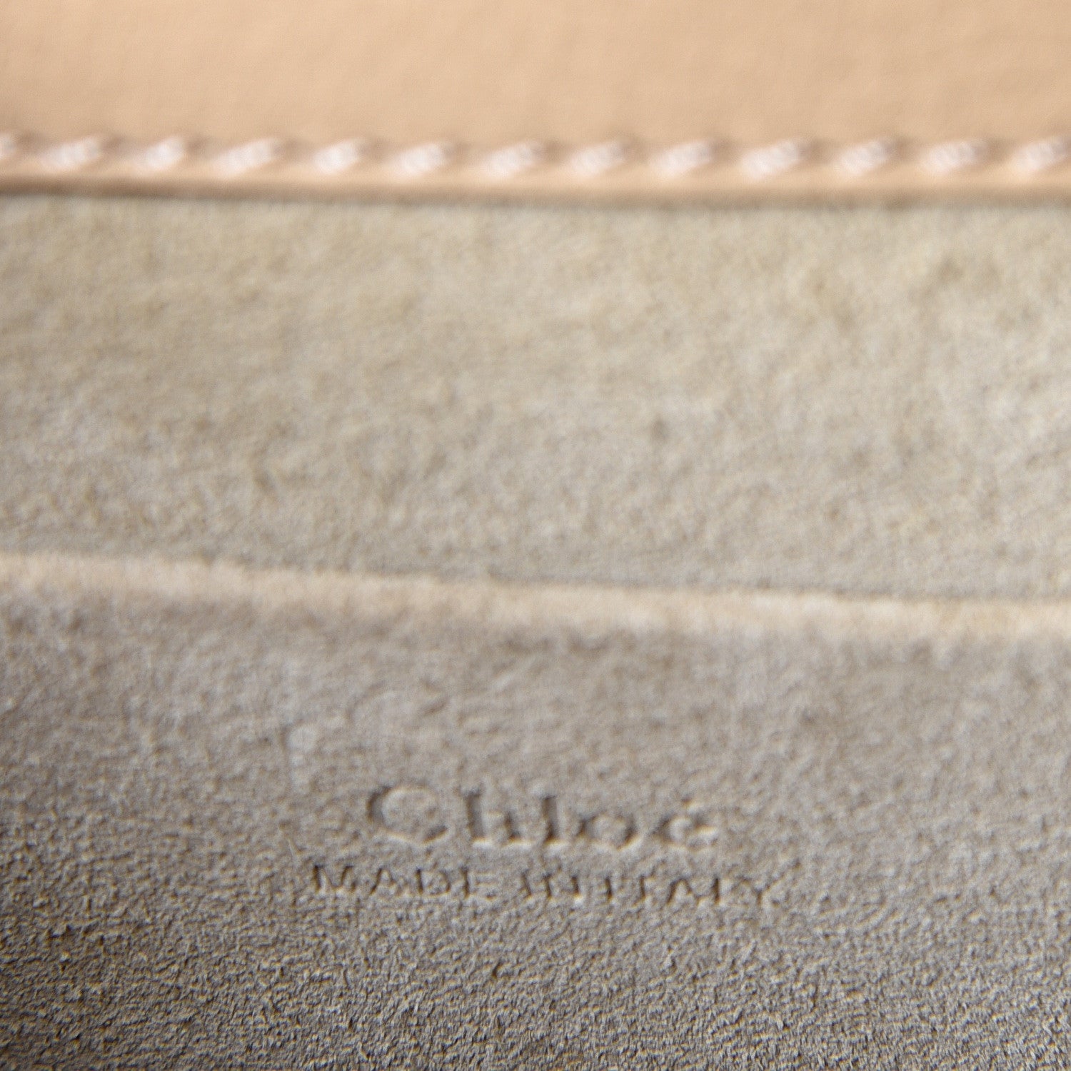 Chloe Metallic Calfskin Small Nile Bracelet Bag Gold 7 of 13