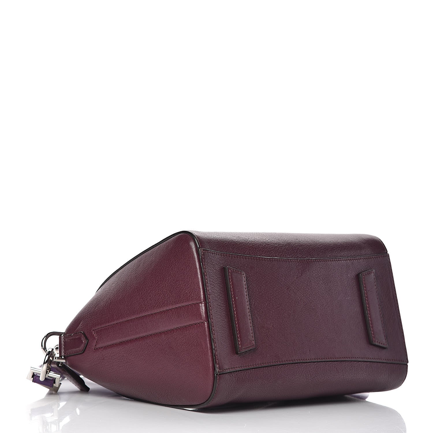 Givenchy Sugar Goatskin Small Tri-Color Antigona Oxblood Violet Orange 4 of 11