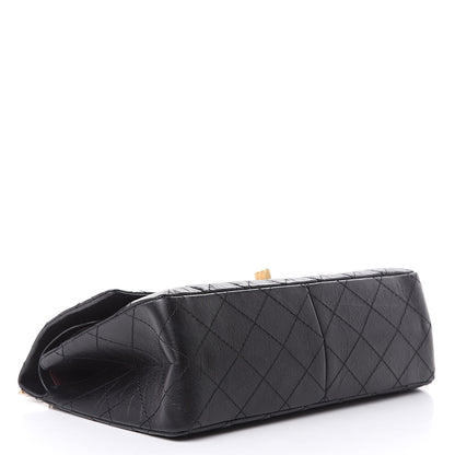 Chanel Aged Calfskin Quilted 2.55 Reissue 226 Flap Black 4 of 9