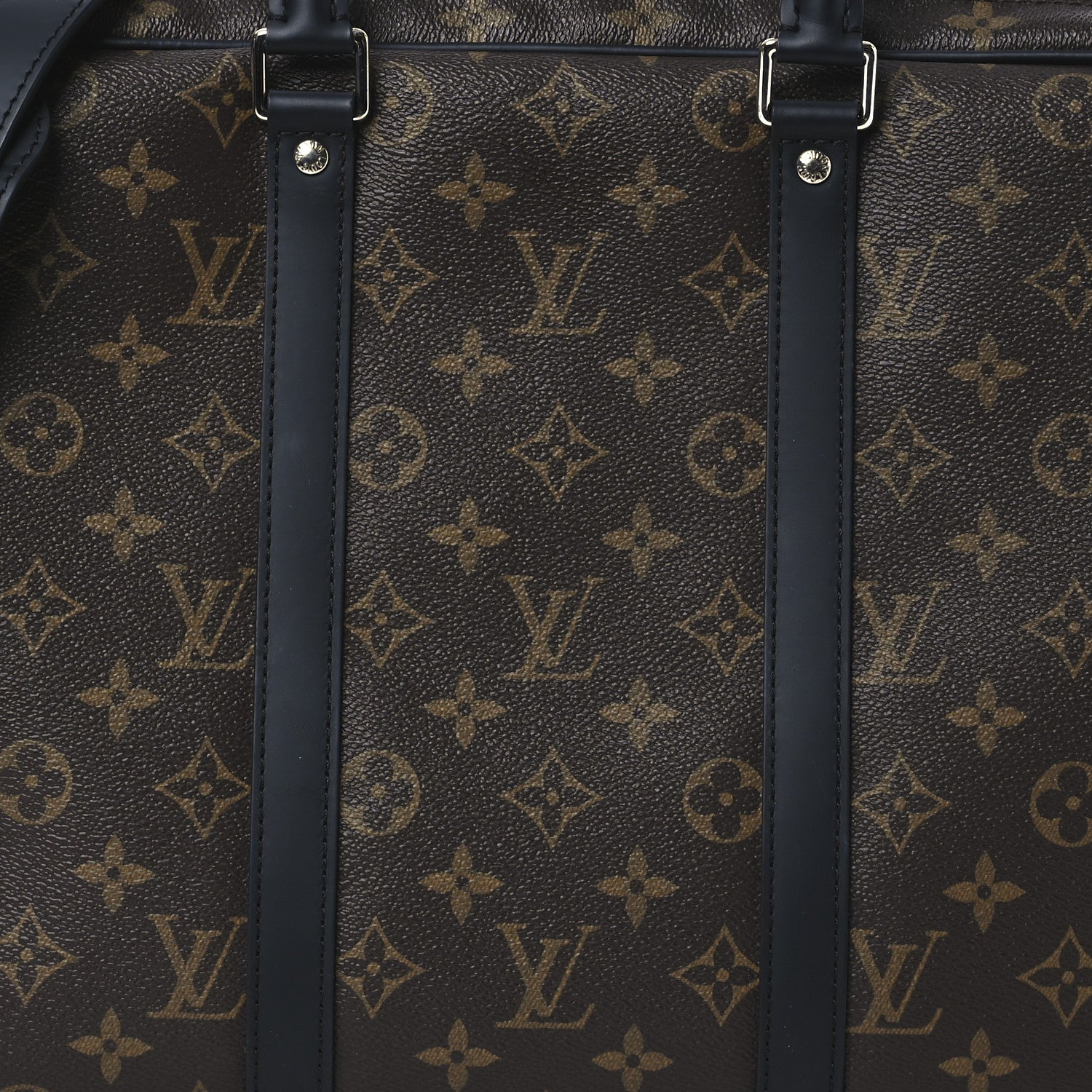 Louis Vuitton Monogram Macassar Porte-Documents Voyage PM 7 of 9