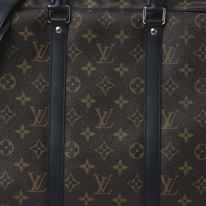 Louis Vuitton Monogram Macassar Porte-Documents Voyage PM 7 of 9
