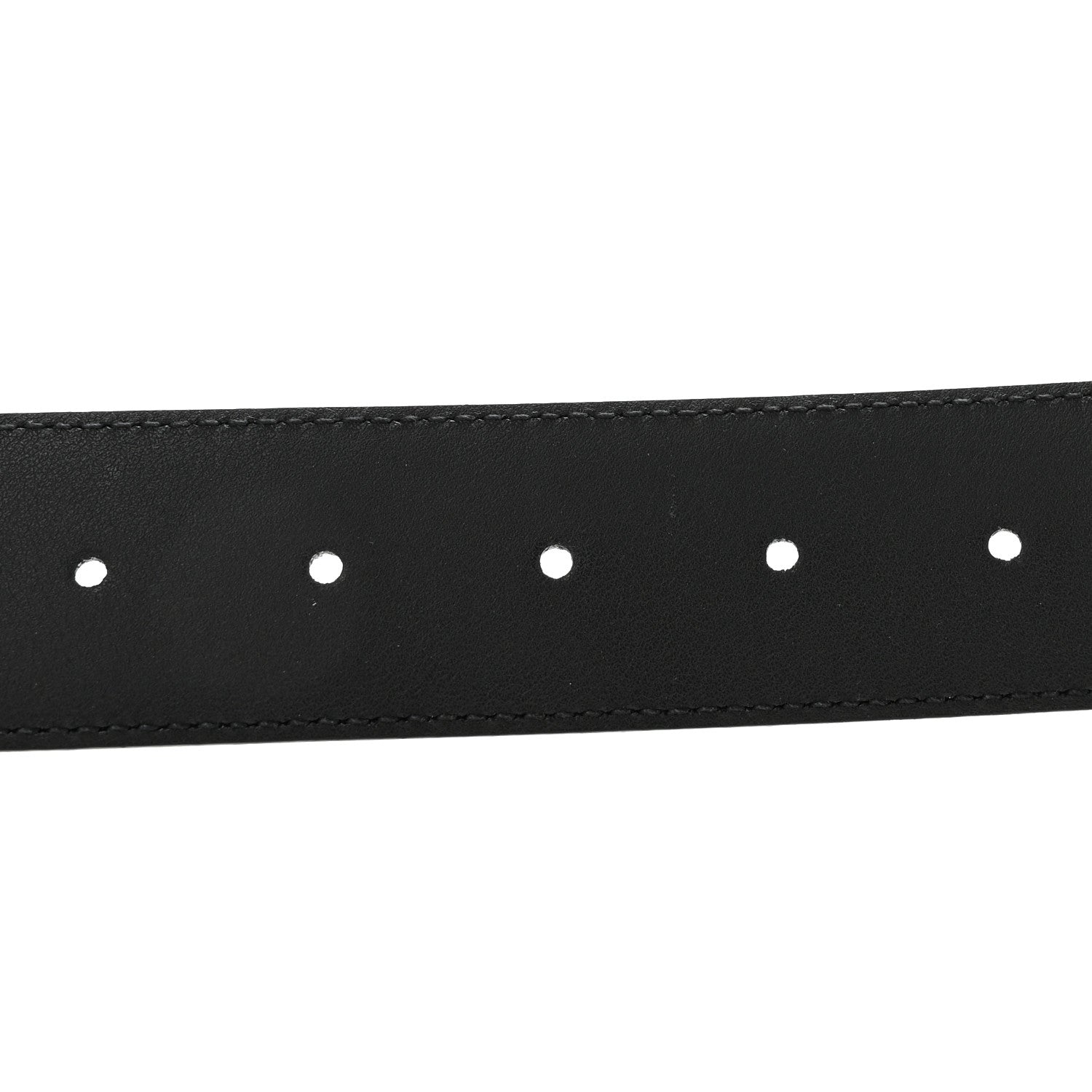 Gucci Calfskin Interlocking G Belt 90 36 Black 75/30 Black 4 of 6