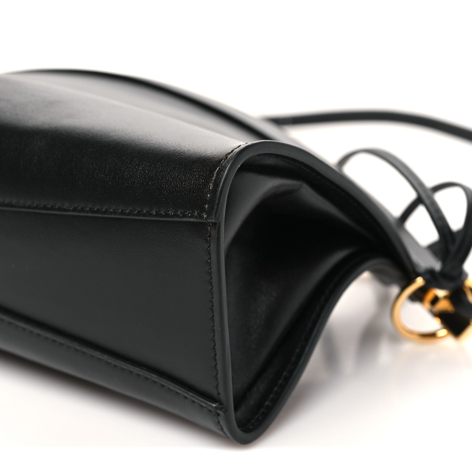 Alaia Calfskin Le Click East West Bag Black 9 of 9