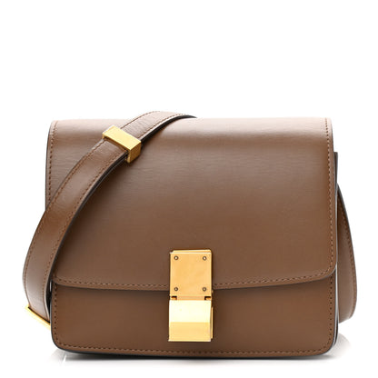 Celine Box Calfskin Small Classic Box Flap Bag Camel 1 of 15