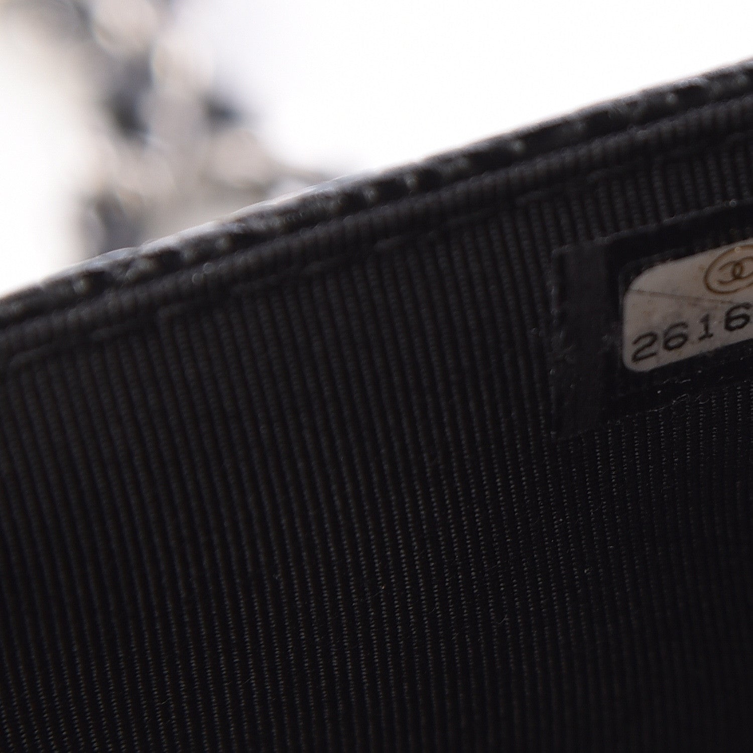 Chanel Caviar Quilted Wallet On Chain WOC Black 8 of 11