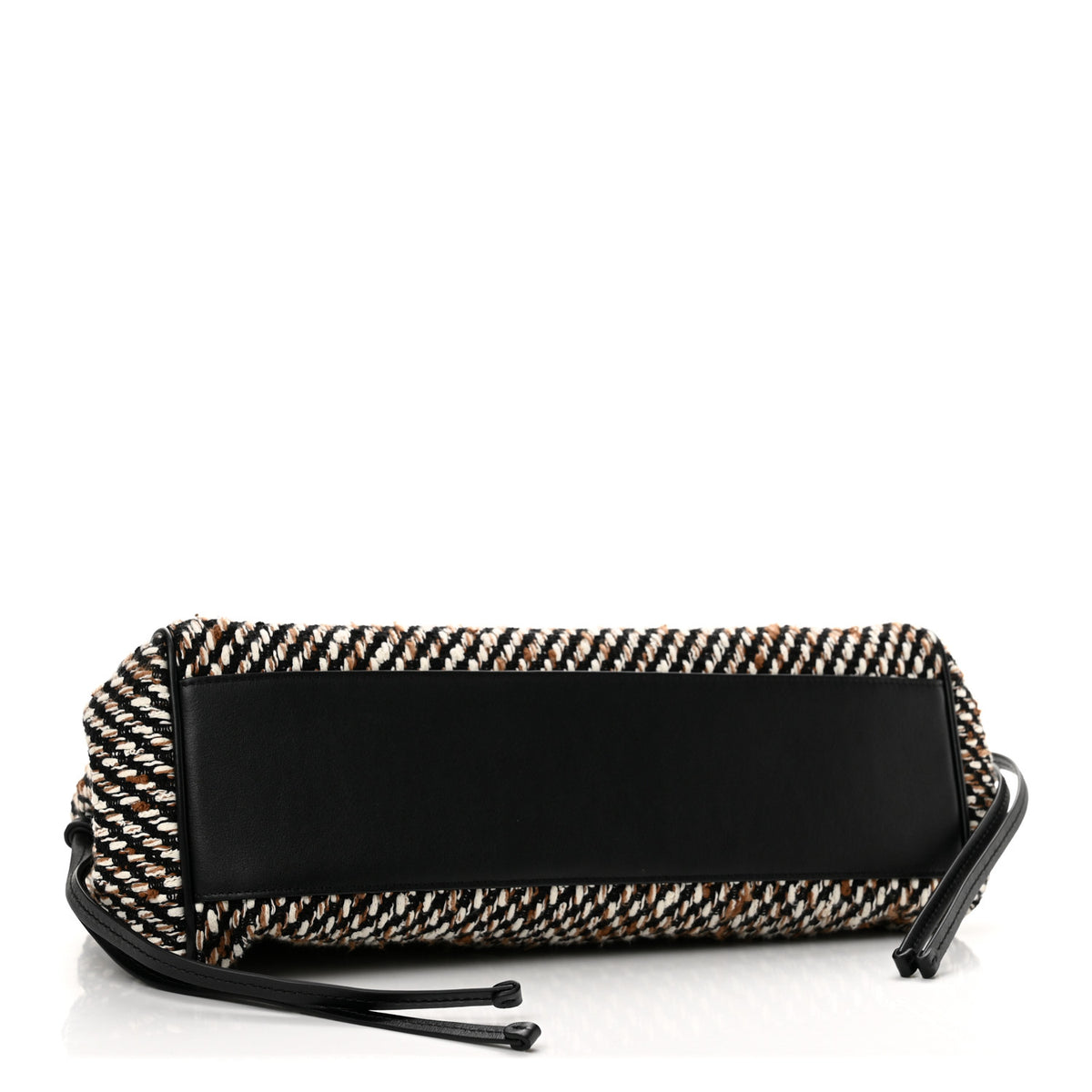 Chanel Tweed Calfskin Urban Essentials Small Shopping Bag Black Multicolor 4 of 10