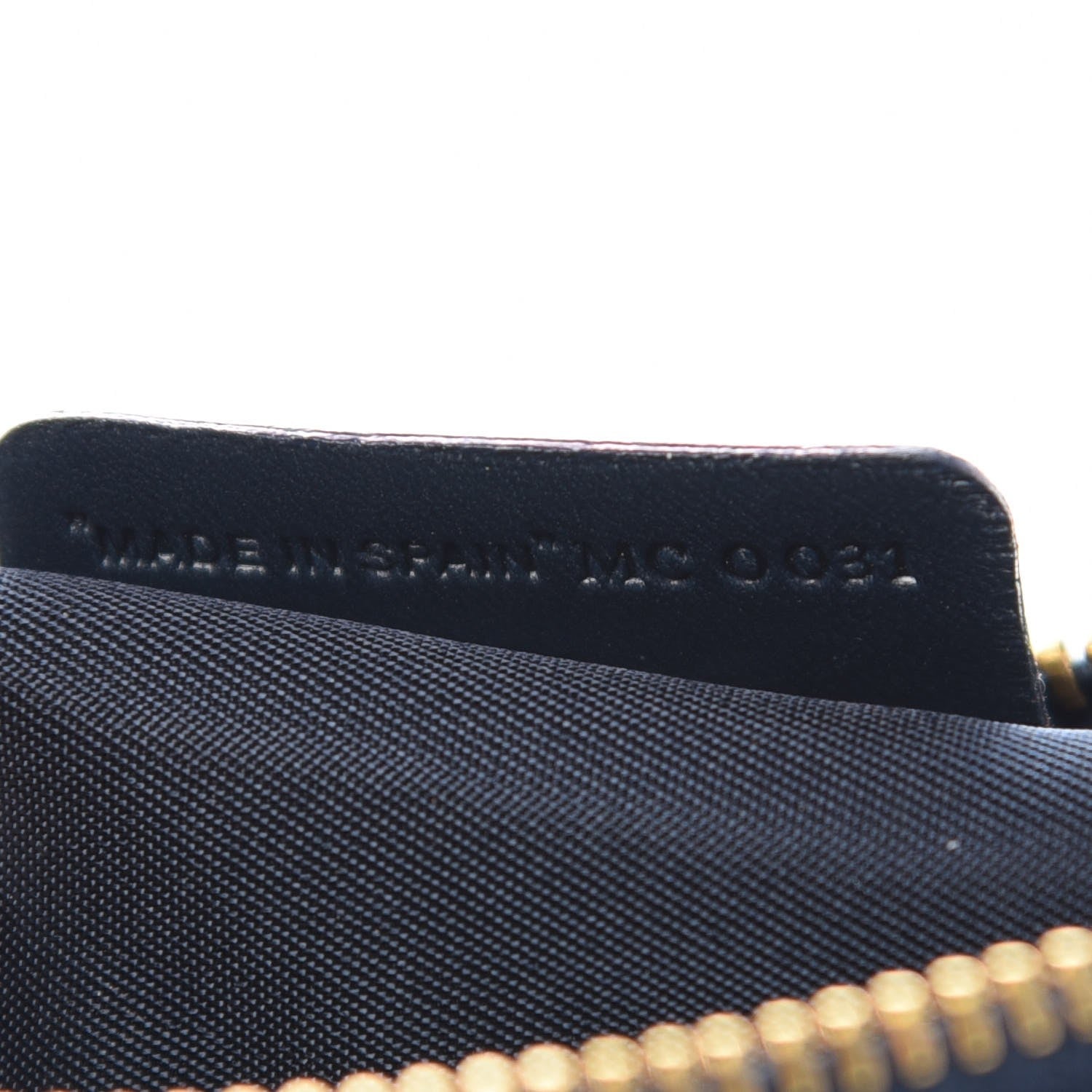 Christian Dior Monogram Mini Saddle Pochette Navy 7 of 7