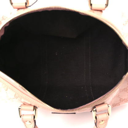 Gucci Crystal Monogram Joy Medium Boston Pink 5 of 12