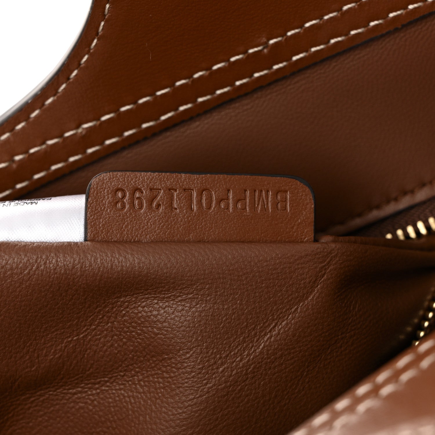 Burberry Smooth Calfskin Mini Pocket Bag Malt Brown 7 of 10