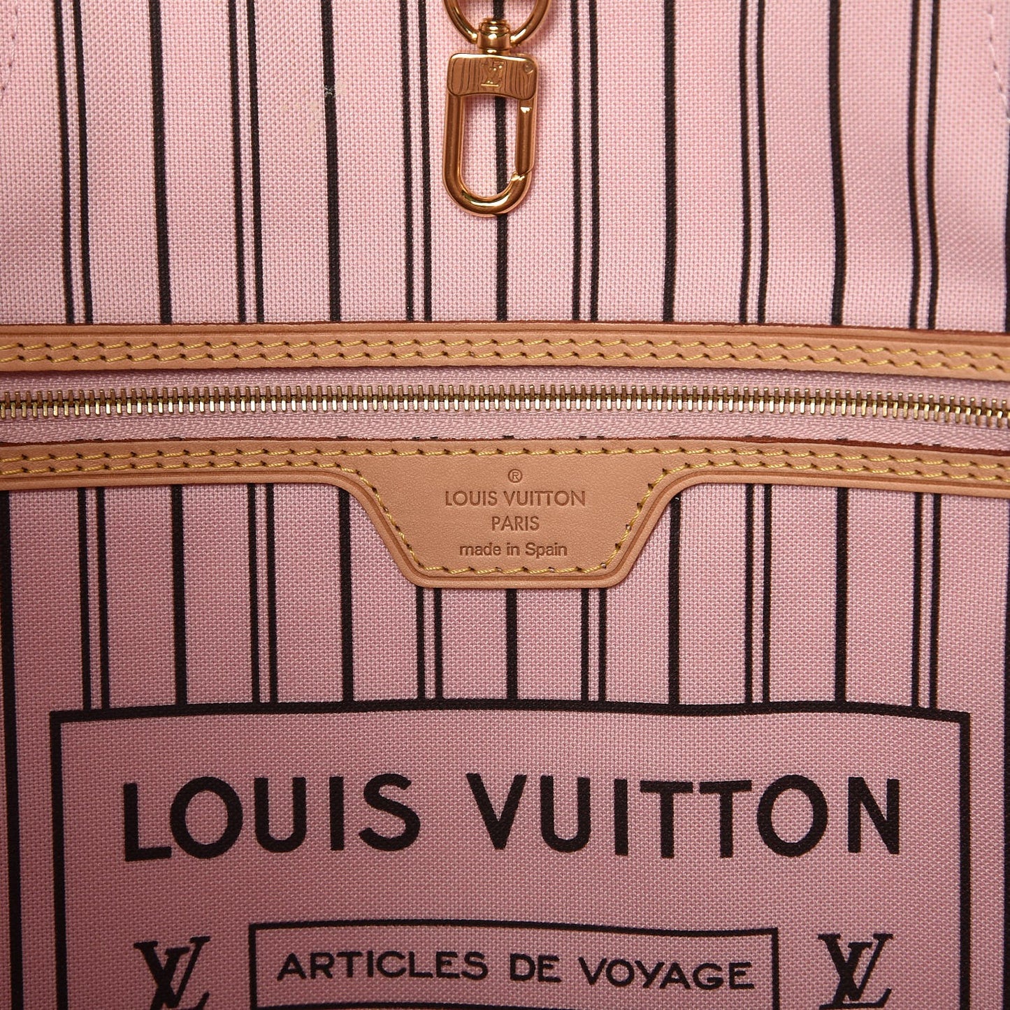 Monogram Neo Neverfull MM Rose Ballerine