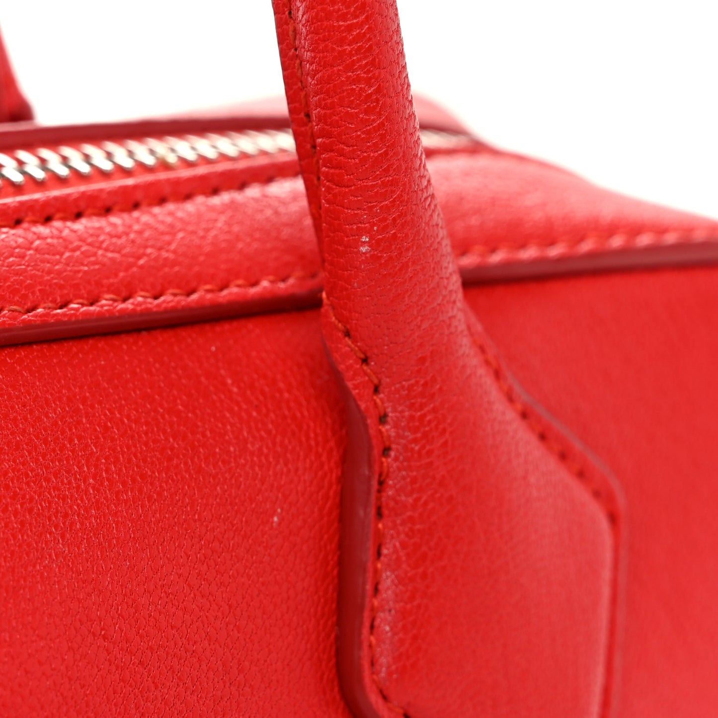 Goatskin Small Le Teckel Bag Rouge