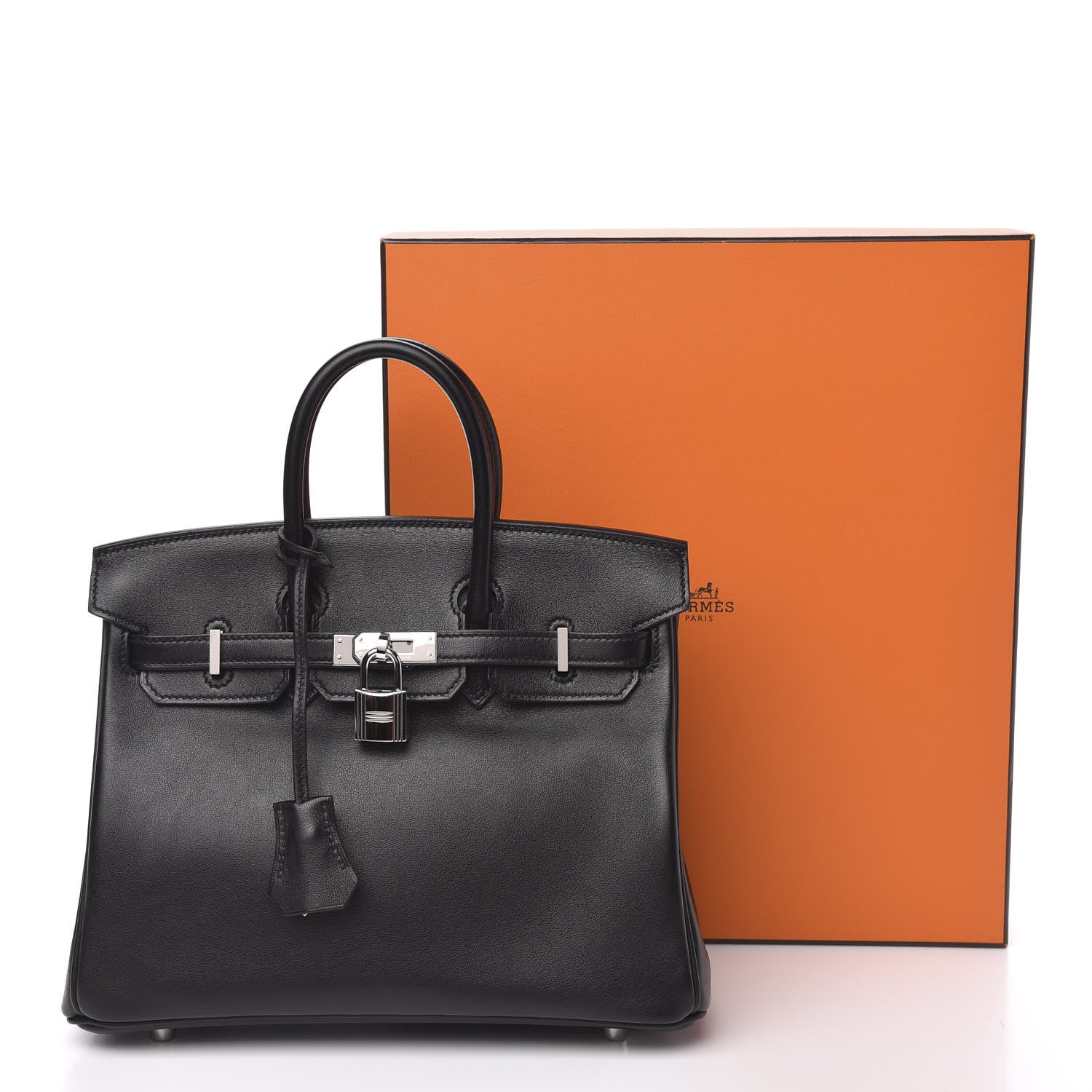 Hermes Swift Birkin 25 Black 11 of 11