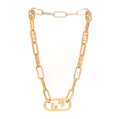 Fendi Metal O'Lock Choker Gold 3 of 5