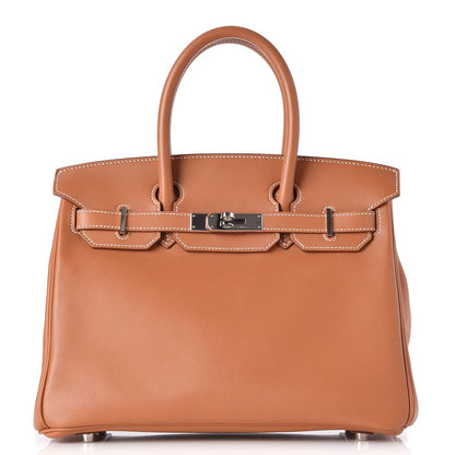 Hermes Swift Birkin 30 Gold 1 of 32
