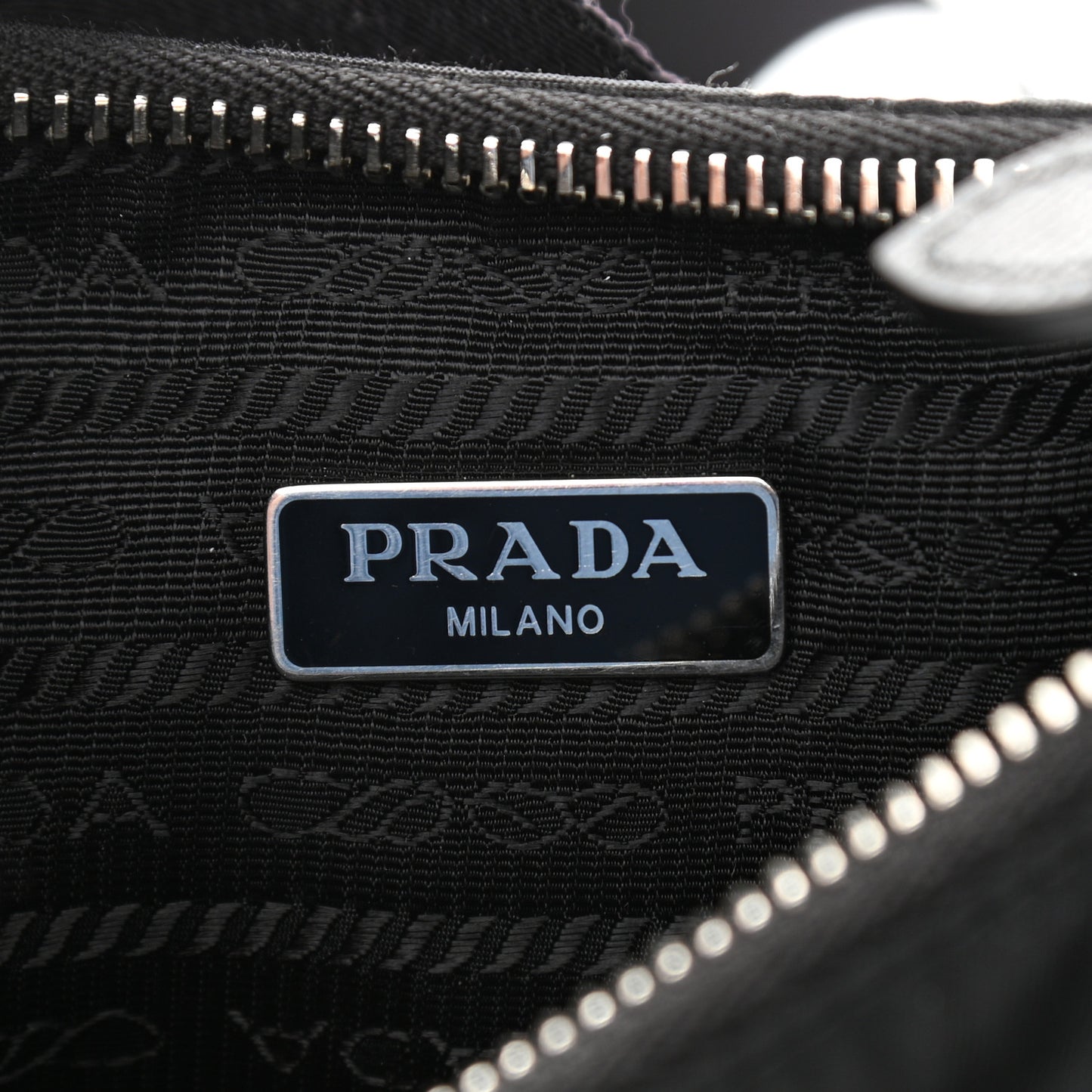 Nylon Re-Edition 2005 Shoulder Bag Black