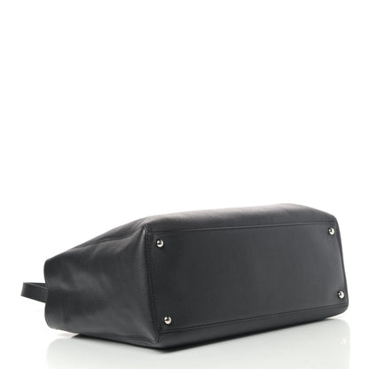 Chanel Calfskin Cerf Executive Shopper Tote Black 3 of 6