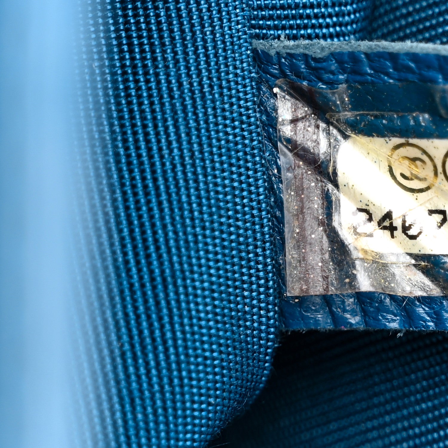 Chanel Lambskin Chevron Quilted New Medium Boy Flap Blue 7 of 20