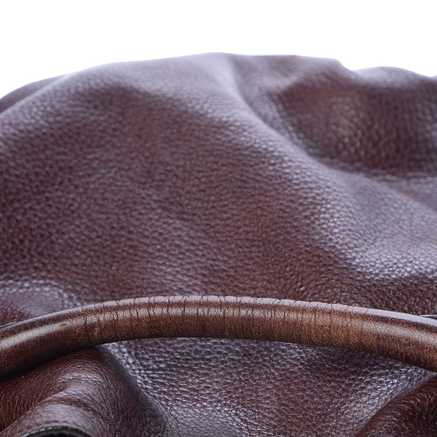 Vitello Daino Zip Hobo Bruciato
