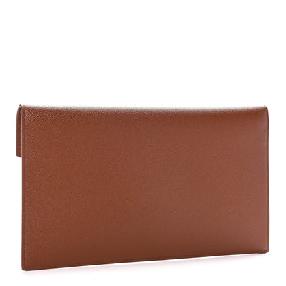 Saint Laurent Grain De Poudre Uptown Pouch Brick 3 of 8