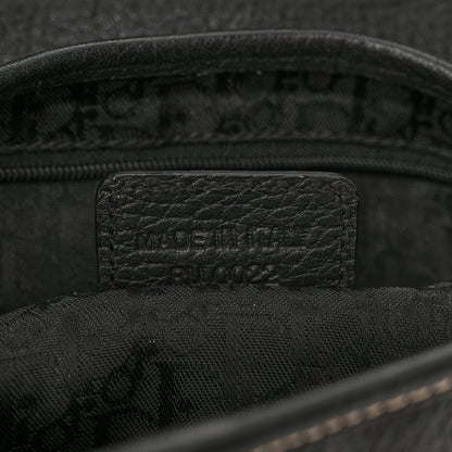 Christian Dior Calfskin Double Saddle Bag Black 6 of 13