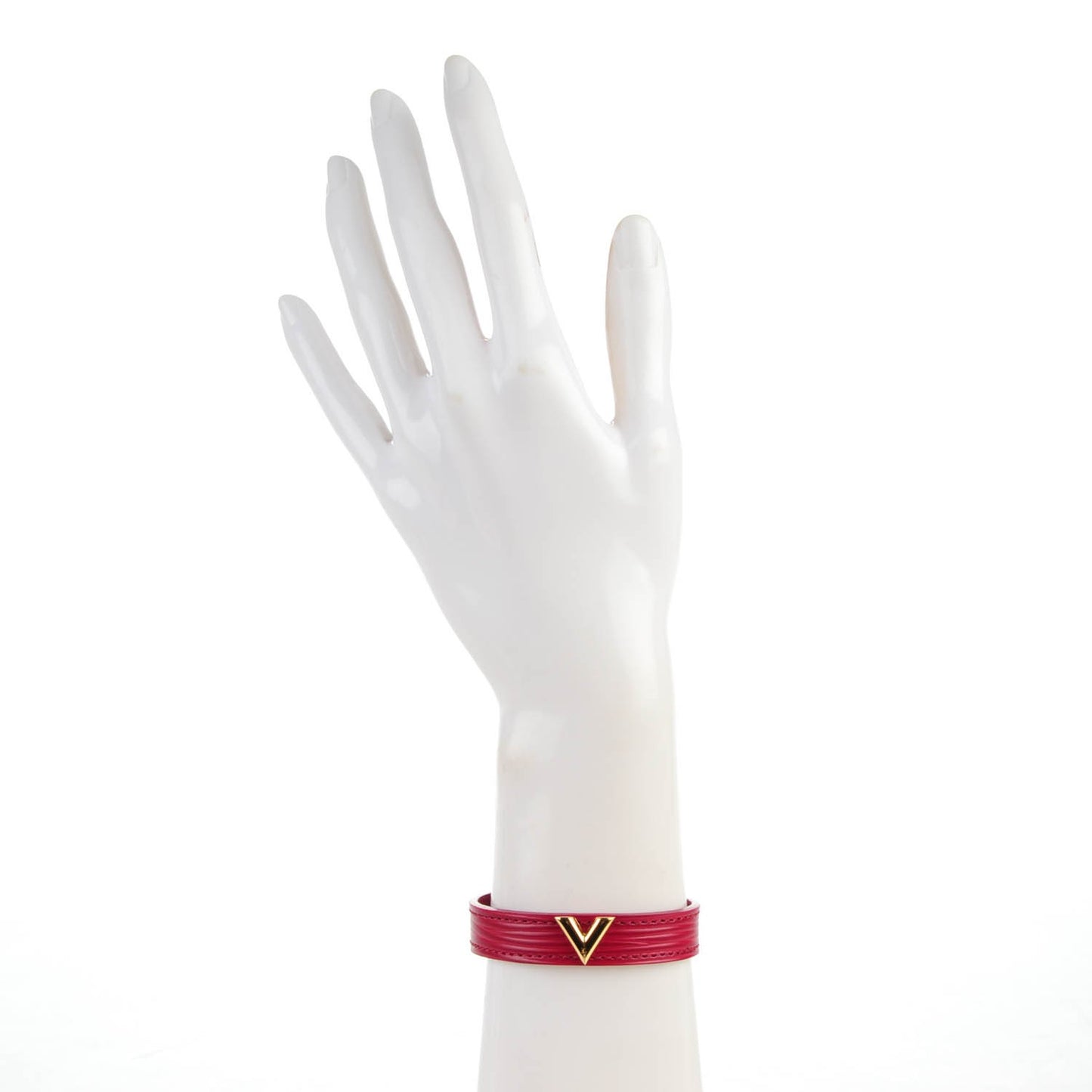 Epi Essential V Bracelet 17 Fuchsia
