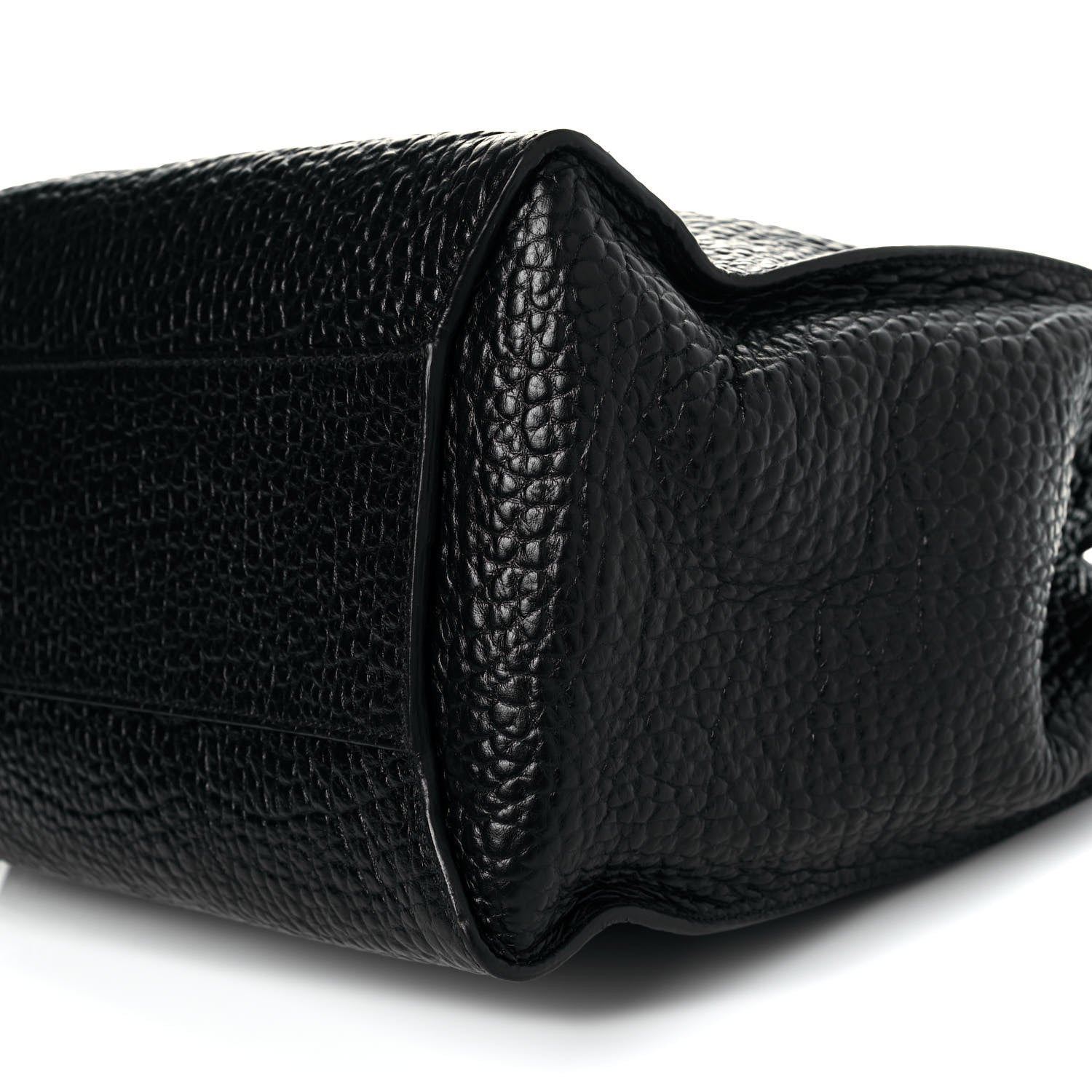 Burberry Signature Grain Medium Woodbury Tote Black 10 of 10