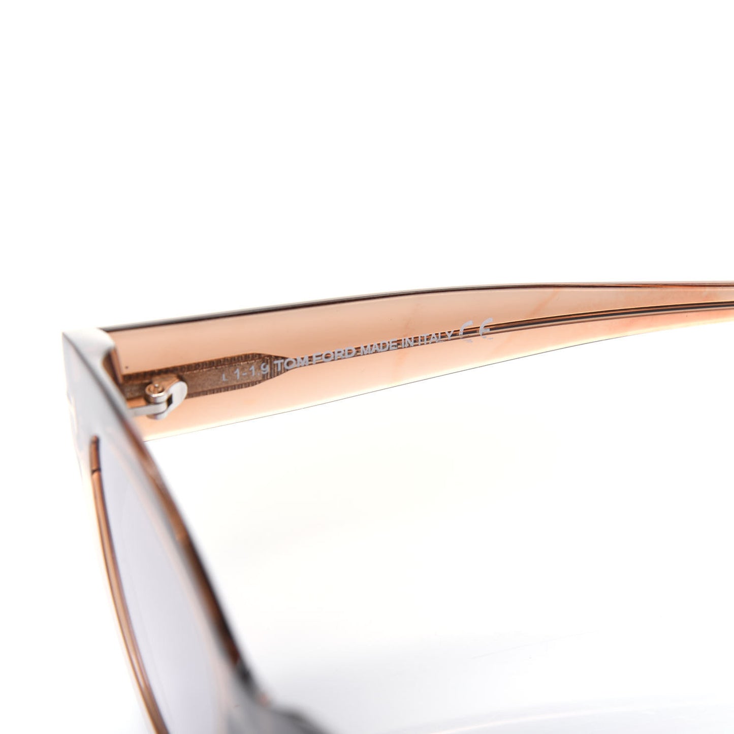 Acetate Slater Cat Eye Sunglasses TF658 Gold