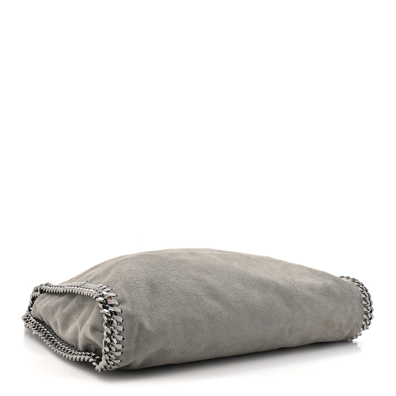 Stella McCartney Shaggy Deer Falabella Fold Over Tote Light Grey 4 of 9