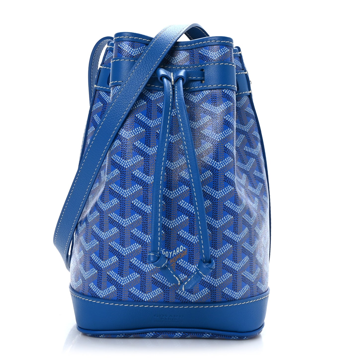 Goyardine Petit Flot Bucket Bag PM Sky Morning