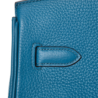 Hermes Togo Birkin 35 Bleu Izmir 28 of 32