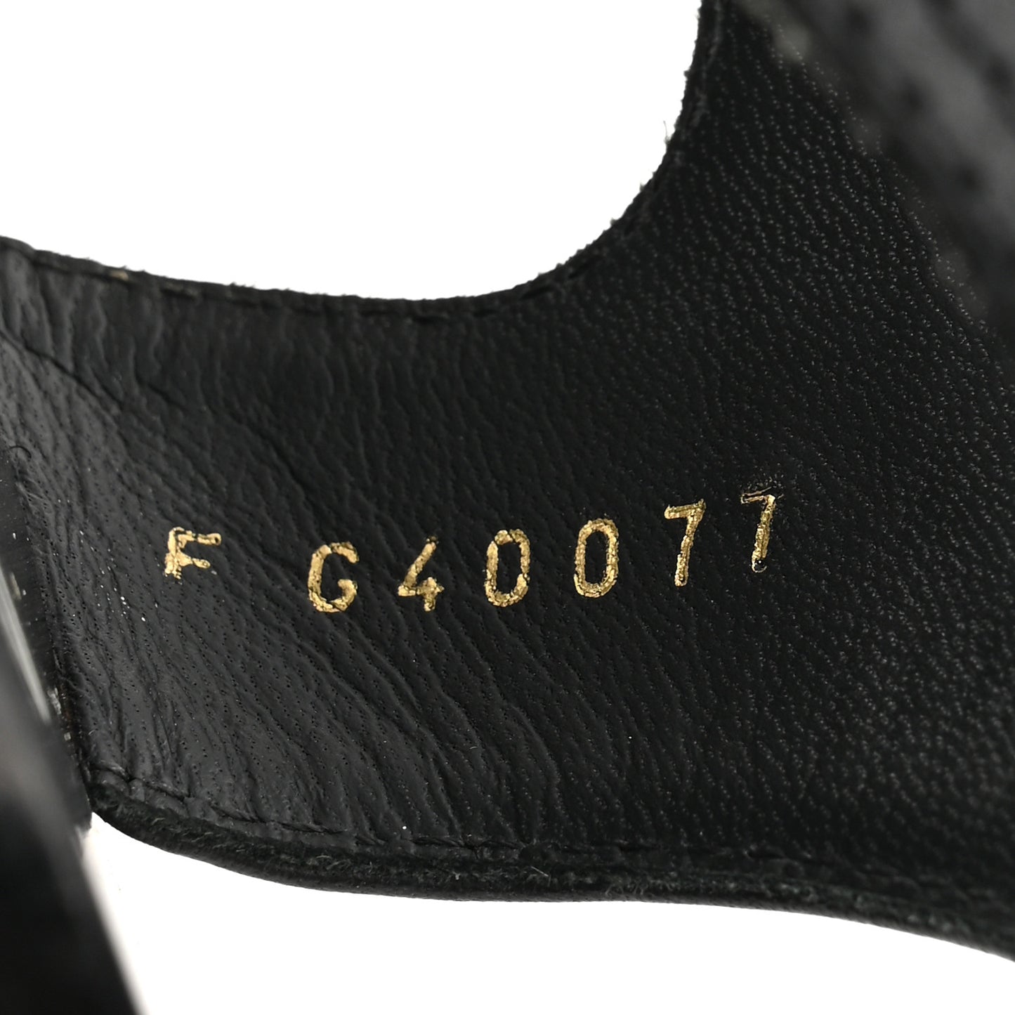 Calfskin Multi Chain CC Sandals 37 Black