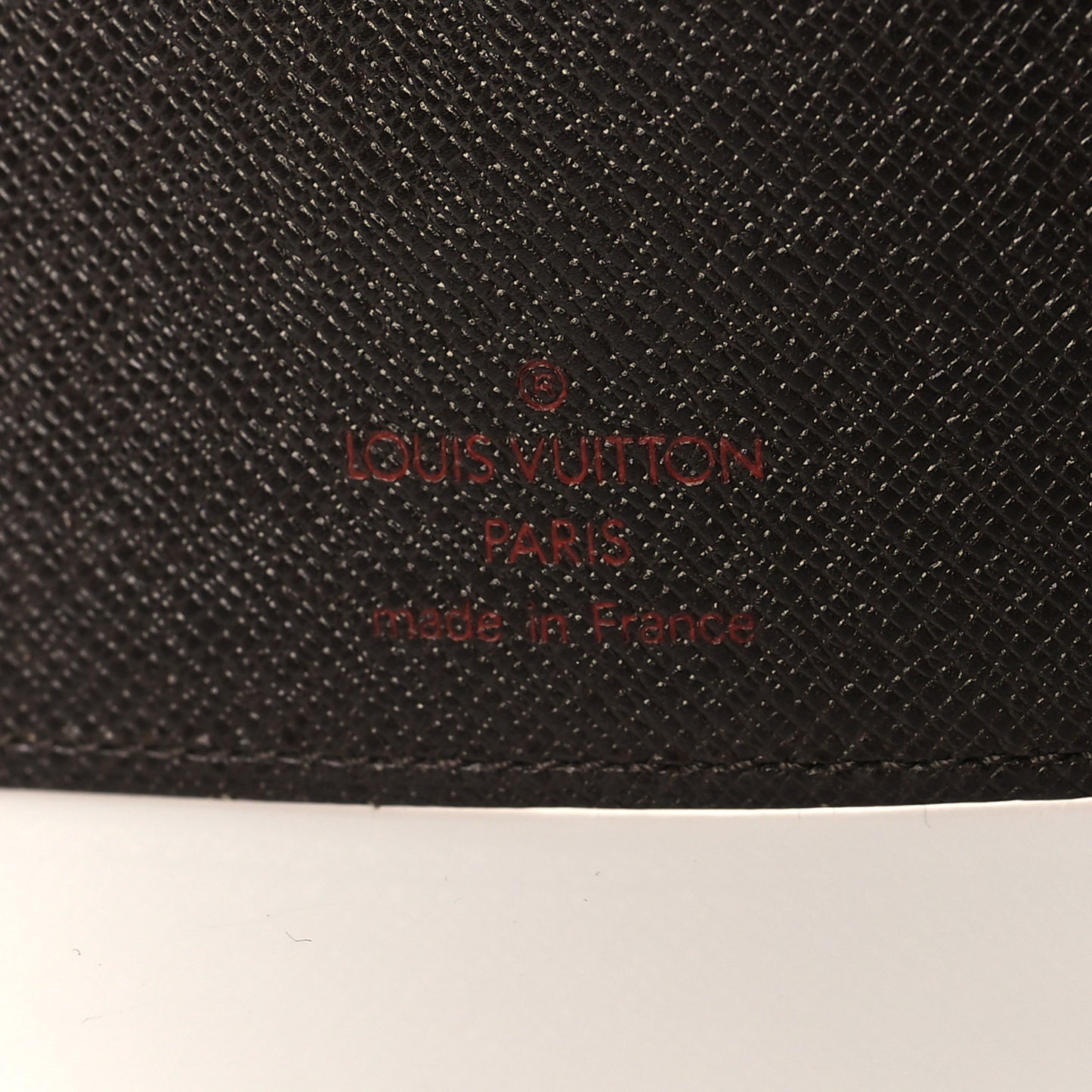 Damier Ebene Medium Ring Agenda Cover