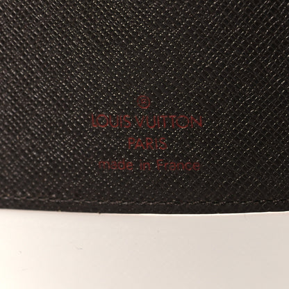 Louis Vuitton Damier Ebene Medium Ring Agenda Cover 6 of 7