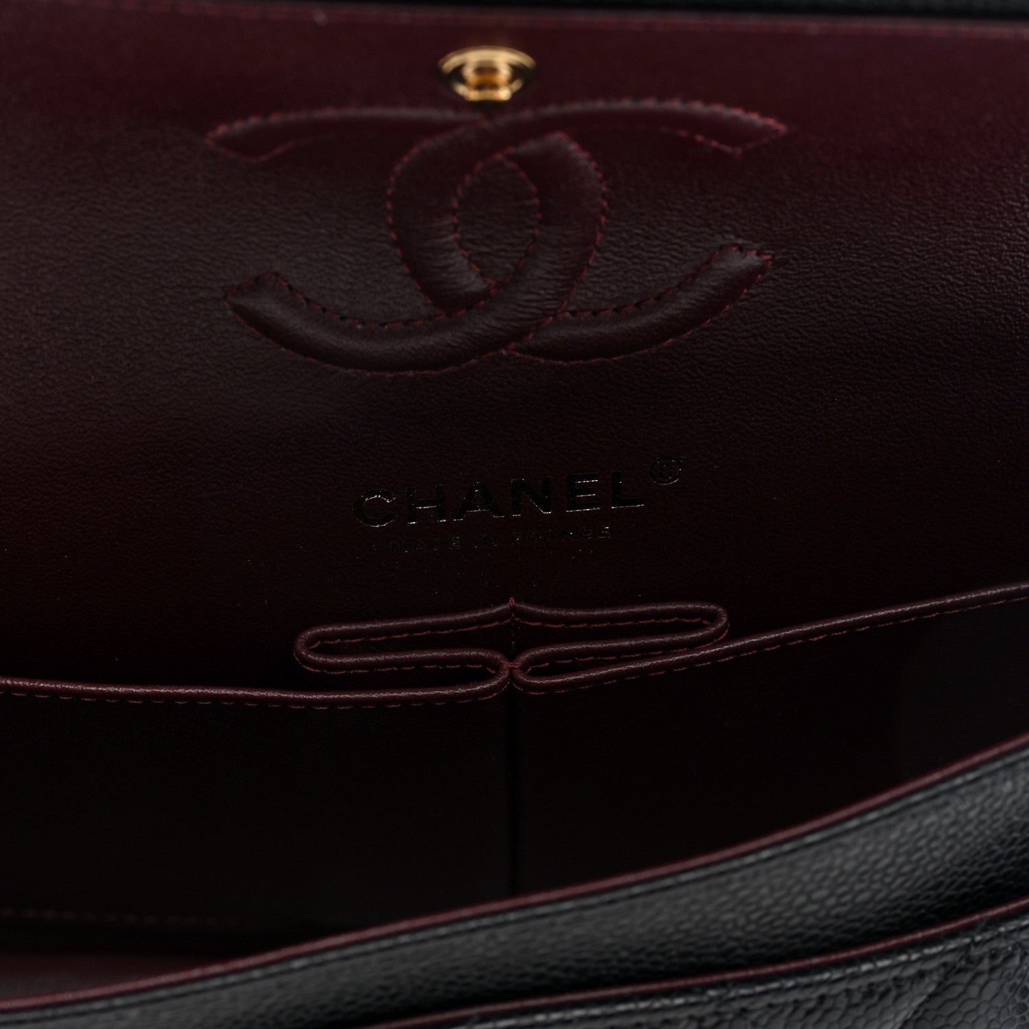 Chanel Caviar Quilted Small Double Flap Black 6 of 10