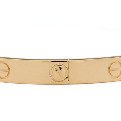 Cartier 18K Yellow Gold LOVE Bracelet 17 3 of 8