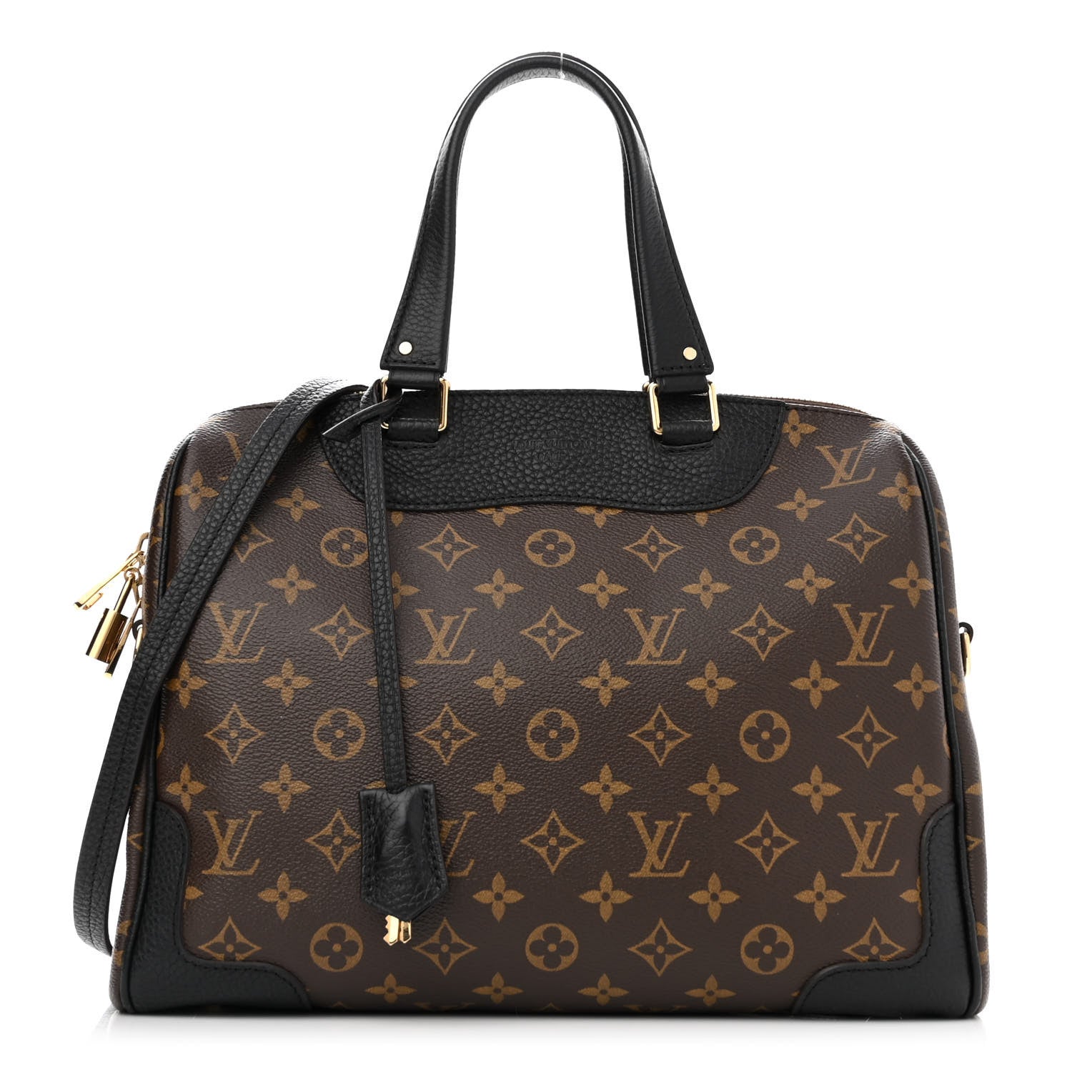 Louis Vuitton Monogram Retiro NM Black 1 of 10