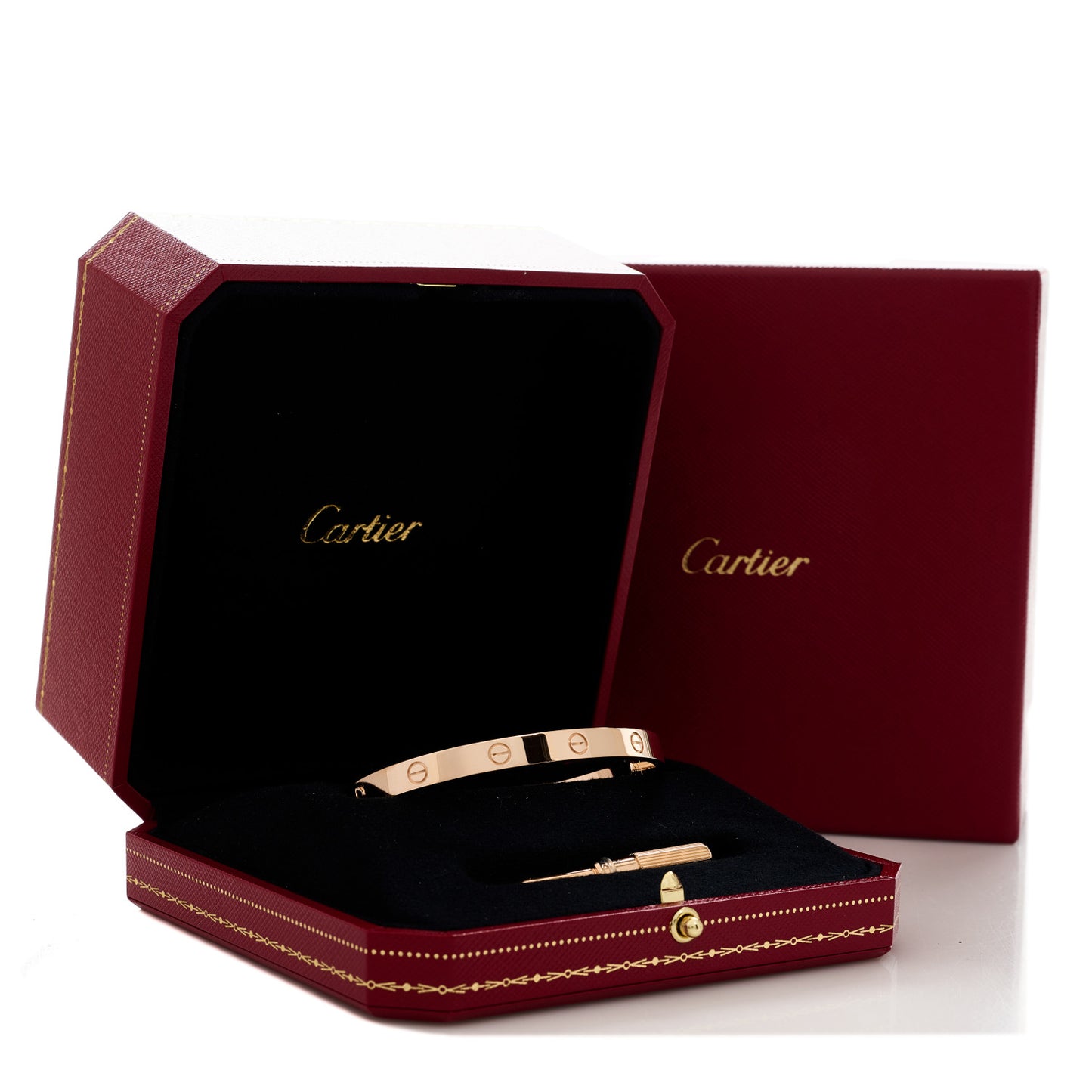 18K Pink Gold LOVE Bracelet 19