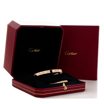 Cartier 18K Pink Gold LOVE Bracelet 19 5 of 5