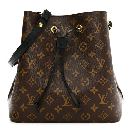 Louis Vuitton Monogram Neonoe MM Black 1 of 8