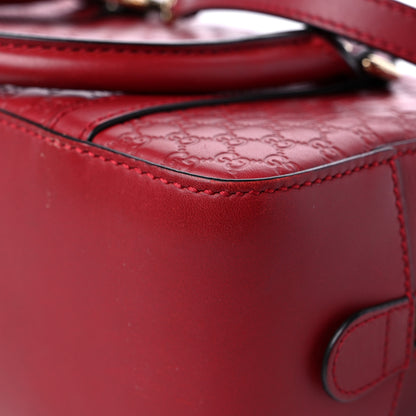 Gucci Microguccissima Small Crossbody Bag Rosso 11 of 14