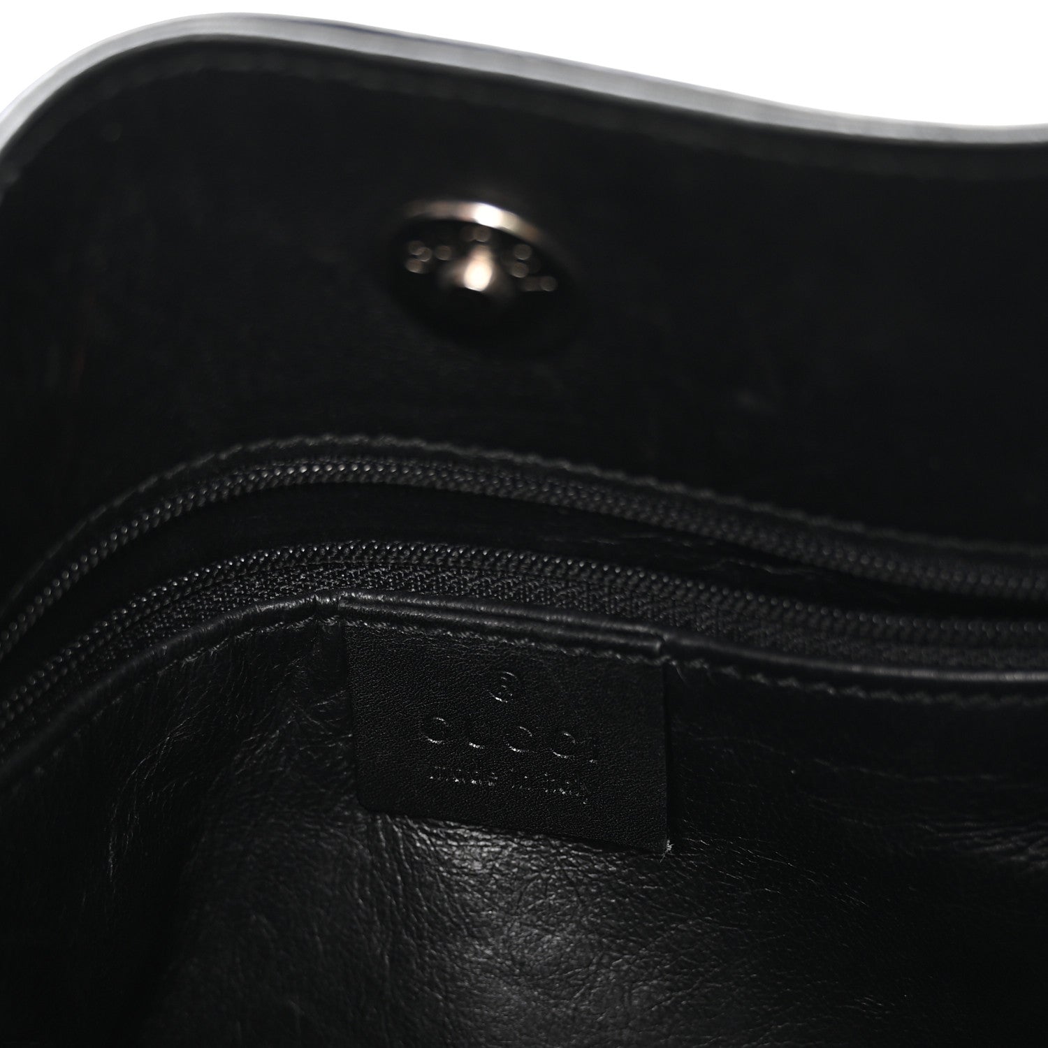 Gucci Calfskin Hobo Bag Black 6 of 10