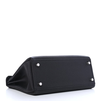 Hermes Togo Kelly Retourne 25 Black 3 of 9