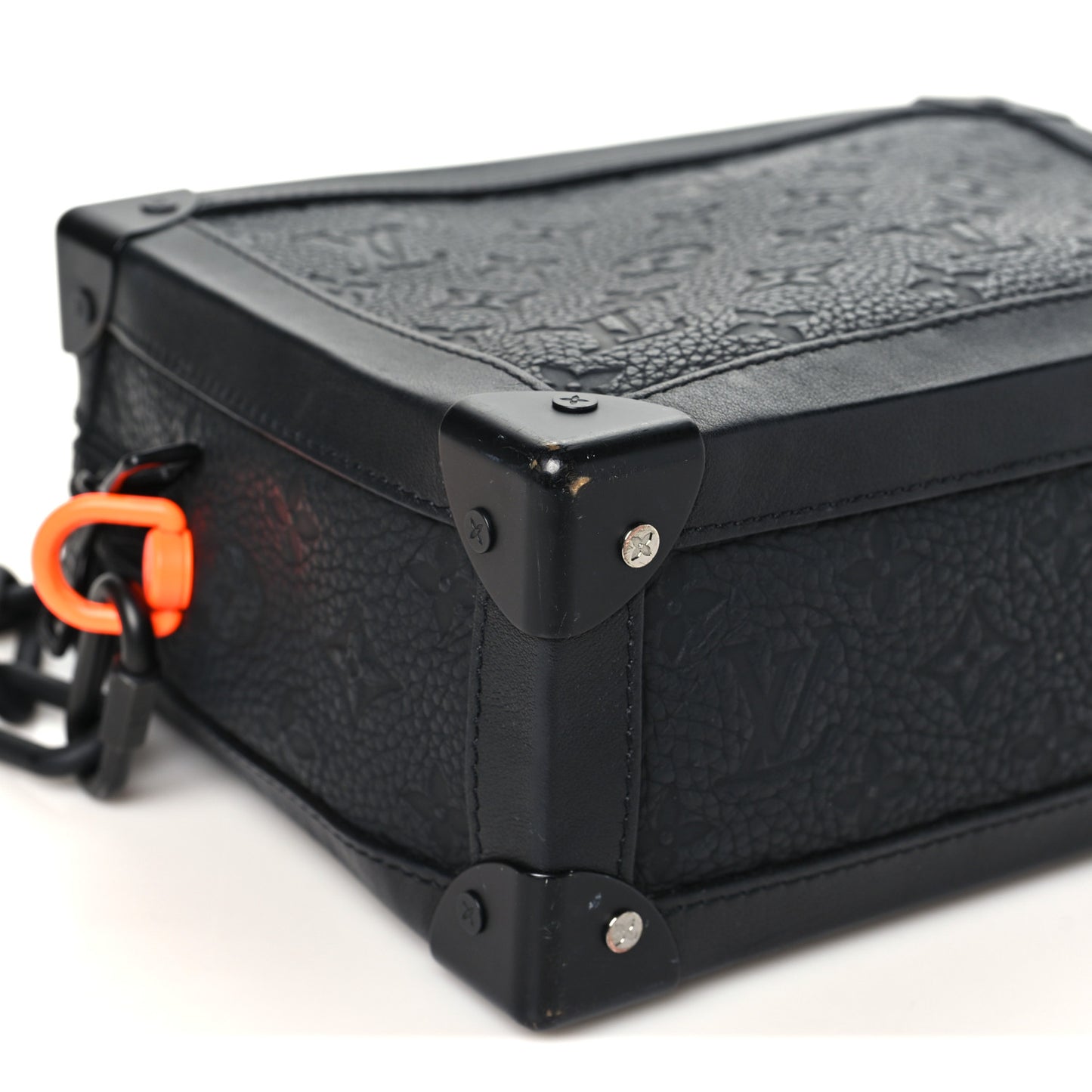 Taurillon Monogram Solar Ray Soft Trunk Black