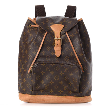 Louis Vuitton Monogram Montsouris GM Backpack 1 of 9