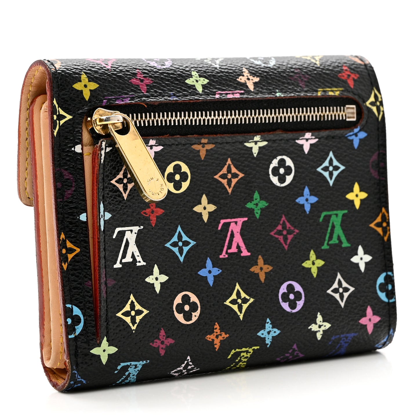 Monogram Multicolor Koala Wallet Black