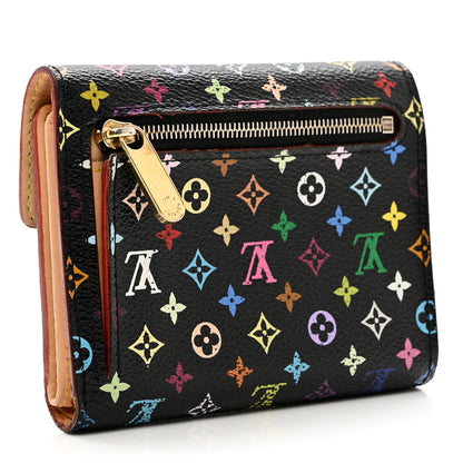 Louis Vuitton Monogram Multicolor Koala Wallet Black 3 of 10